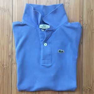 Blue Lacoste Polo